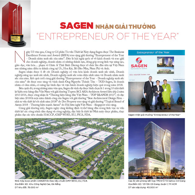 Sagen on Architecture-Magazine No.288.04.2019