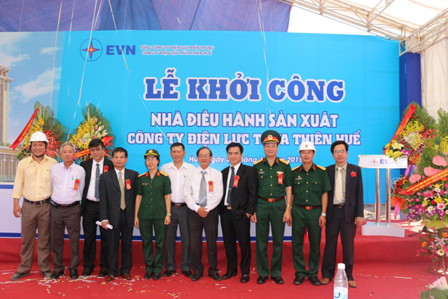 28/10/2015 - Lễ Khởi Công Nhà điều hành sản xuất Điện lực Huế