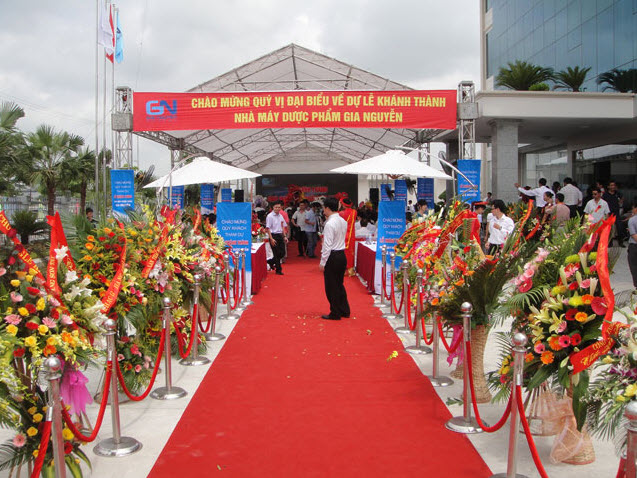 9/6/2012 – The grand opening ceremony of Gia Nguyen Pharma, Food Supplement, Cosmetic factory