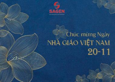 Sagen chúc mừng ngày Nhà giáo Việt Nam 20-11-2024