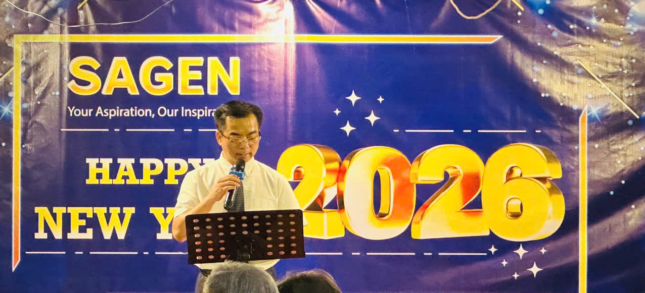 SAGEN RỘN RÀNG BUỔI TIỆC GẶP MẶT CUỐI NĂM 2025: ẤM ÁP TÌNH THÂN – QUYẾT TÂM ĐÓN VẬN HỘI MỚI