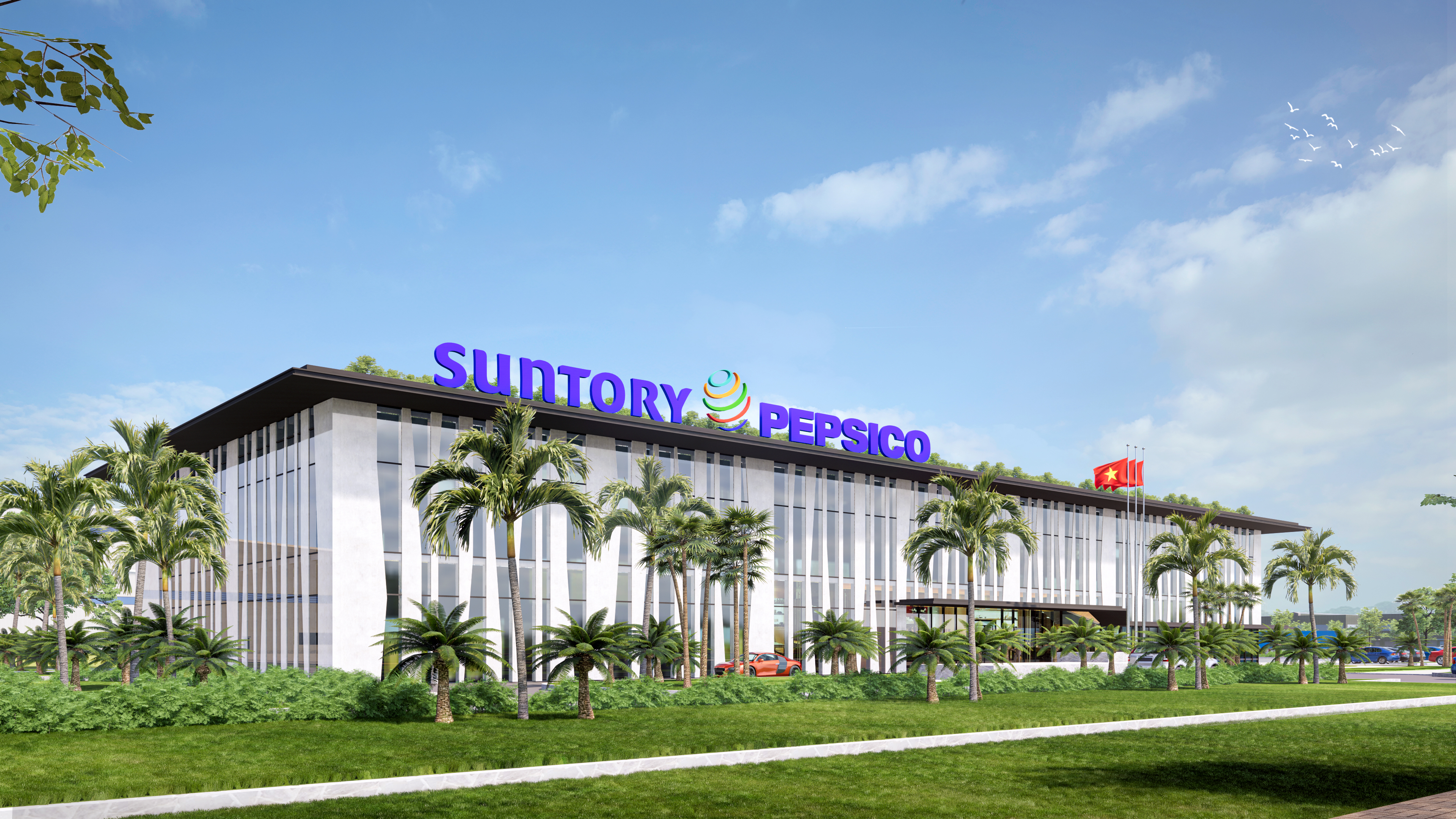 SAGEN GHI DẤU NĂNG LỰC TẠI DỰ ÁN NHÀ MÁY LỚN NHẤT CHÂU Á CỦA SUNTORY PEPSICO