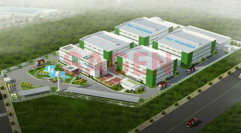 Hai Duong Pharmaceutical Factory with GMP-WHO standard