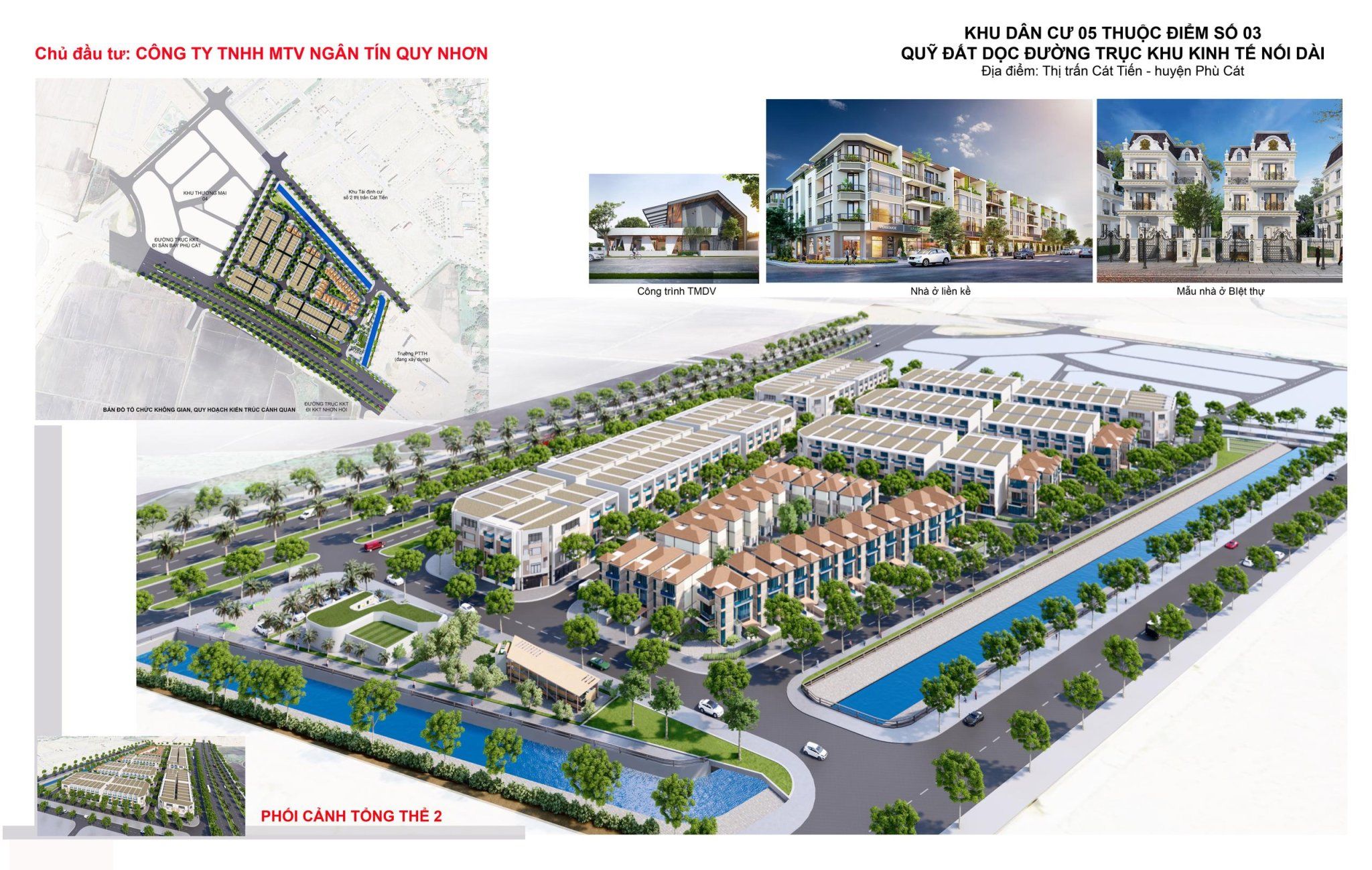 Khu dân cư 05 thuộc Điểm số 03, quỹ đất dọc đường trục Khu kinh tế nối dài