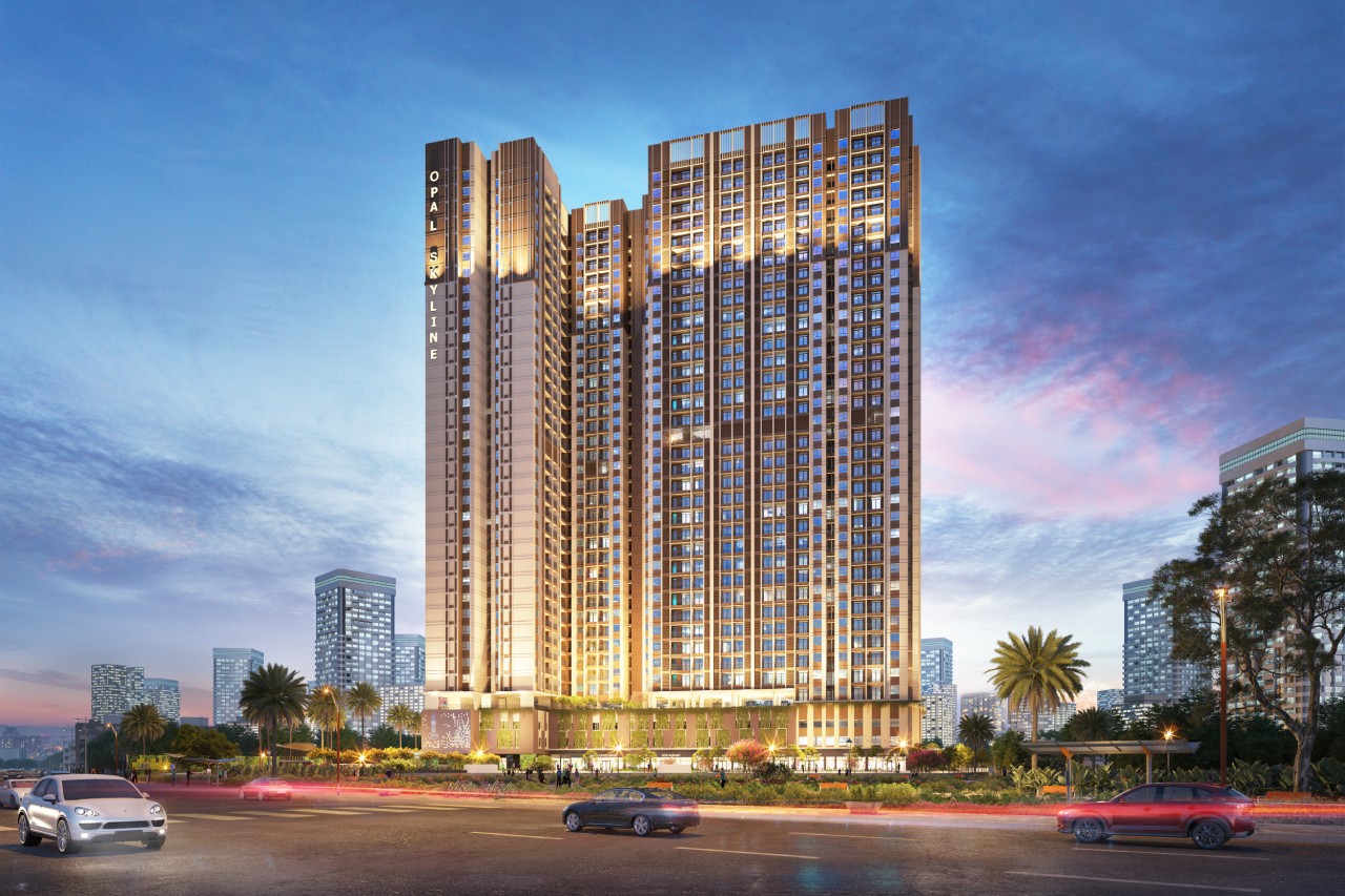 Trung tâm Thương mại kết hợp Chung cư cao cấp Opal Skyline